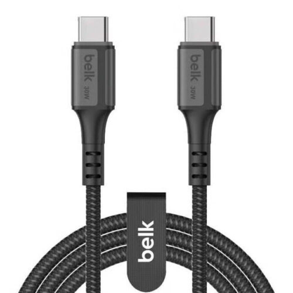 كيبل شاحن من شركة belk دبل تايب سي 3 متر